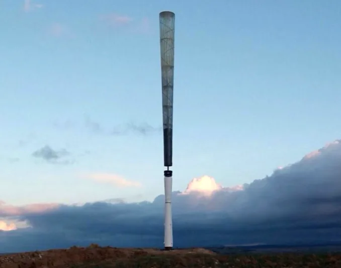 eolienne sans pale Vortex Bladeless